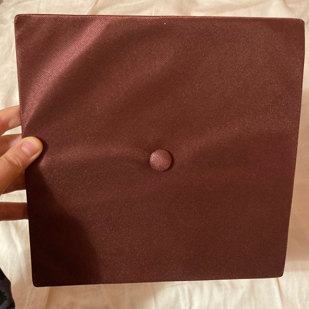 Maroon Graduation Cap - Picture 2 of 3